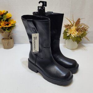 No Boundaries Lug Pull On Side Zip Boot 2.2" Heel True To Size WMNS US 8W NWT